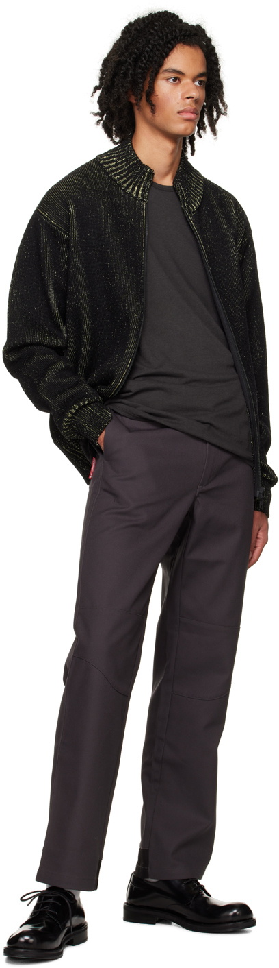 GR10K Black Aimless Sweater