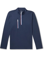 G/FORE - Daytona Stretch-Jersey Half-Zip Golf Mid-Layer - Blue