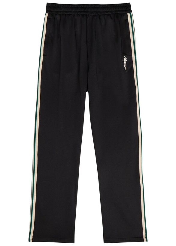 Photo: Represent Taped Logo-embroidered Jersey Track Pants Black