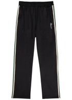 Represent Taped Logo-embroidered Jersey Track Pants Black