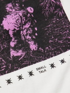 Small Talk - Printed Cotton-Jersey T-Shirt - White