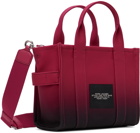 Marc Jacobs Pink & Black 'The Ombré Coated Canvas Small' Tote