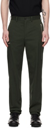 Undercover Khaki Zip Trousers