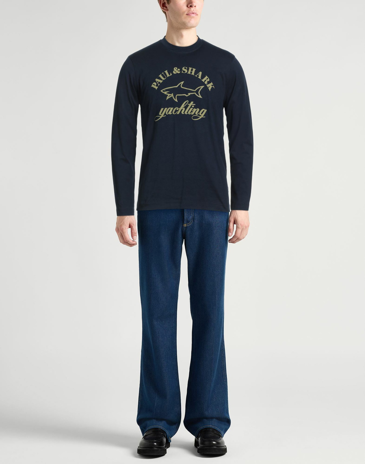 Paul & Shark Mens T-shirt in Midnight blue