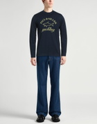 Paul & Shark Mens T-shirt in Midnight blue