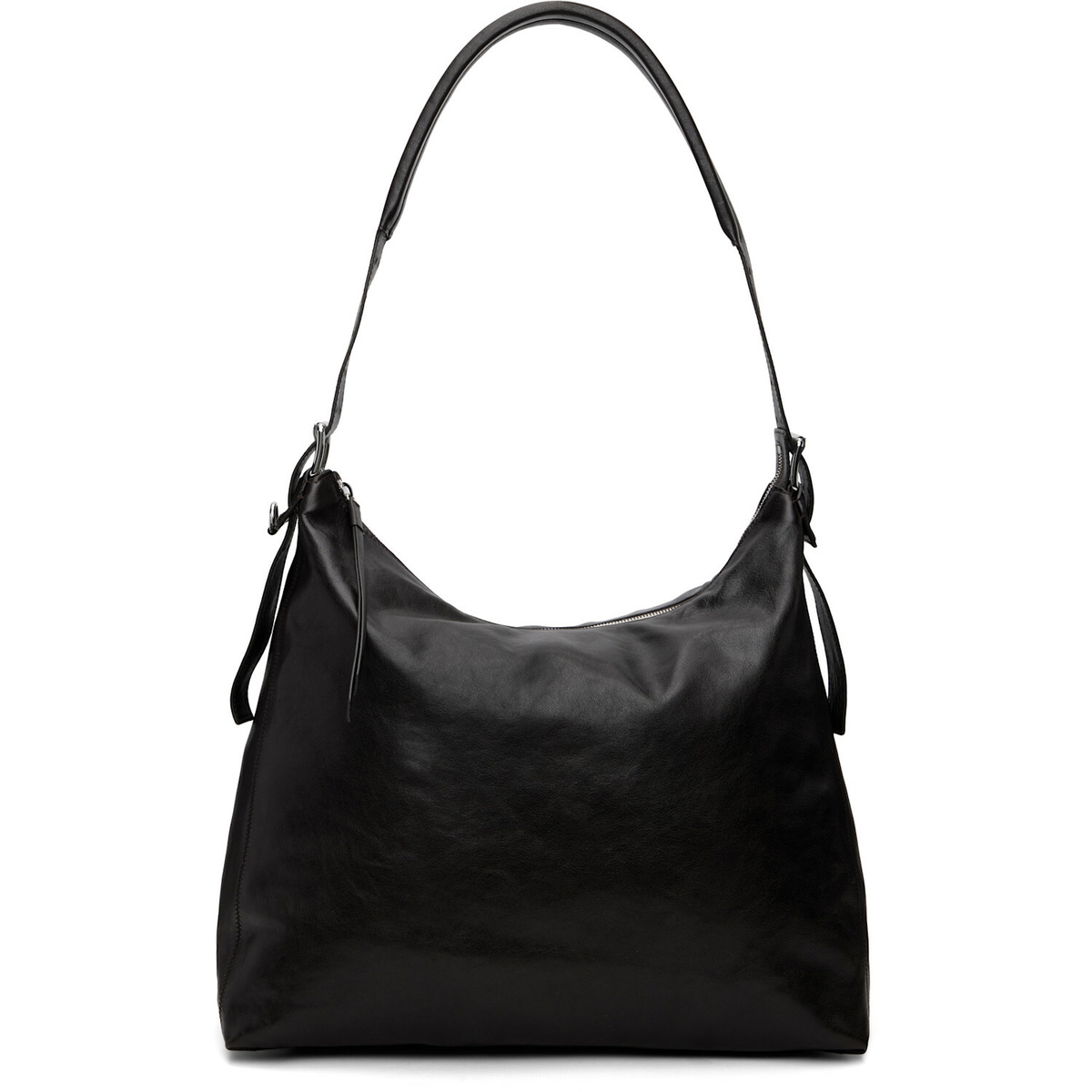 LEMAIRE Brown Belted Leather Tote