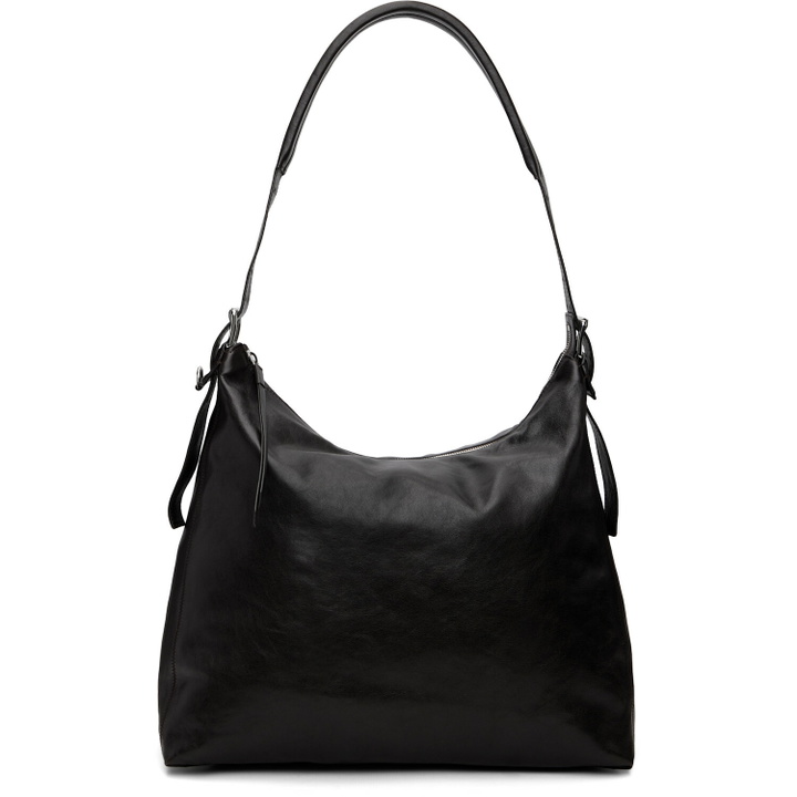 Photo: LEMAIRE Brown Belted Leather Tote