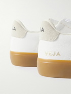Veja - Campo Suede-Trimmed Leather Sneakers - White