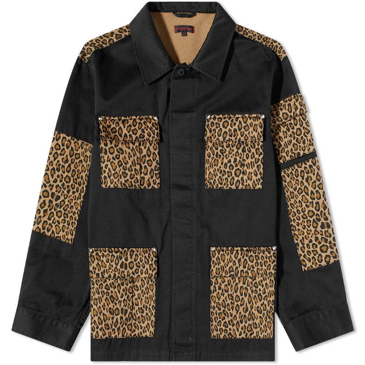 Photo: CLOT Leopard Army Jacket in Black