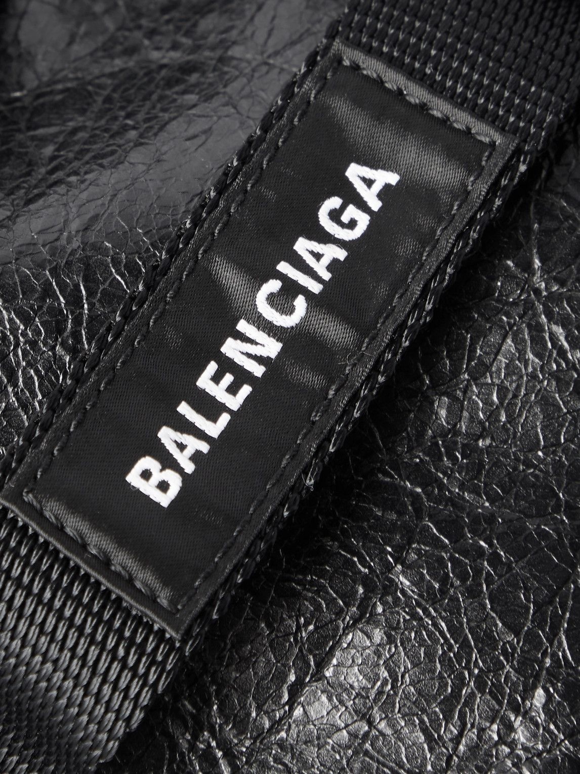 Balenciaga - Creased-Leather Tote Bag Balenciaga