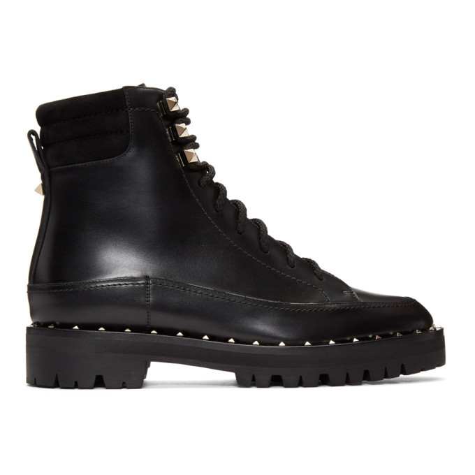 Studded store sole boots