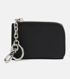 Maison Margiela - Leather card holder with keychain