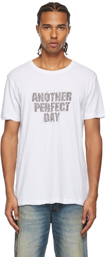 Photo: Ksubi White Perfect Seeing Lines T-Shirt