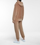 Les Tien - Velour hoodie