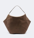 Brunello Cucinelli Duo Large reversible leather tote bag