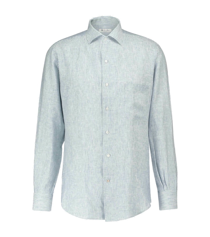 Photo: Loro Piana - André Arizona Solaire linen shirt