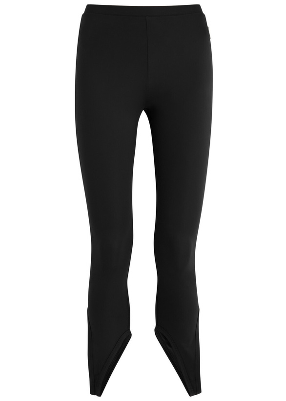 Photo: Courrèges Cropped Stretch-nylon Leggings Black