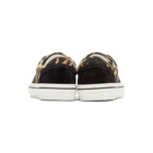 Burberry Black and Yellow Wilson Leo Sneakers