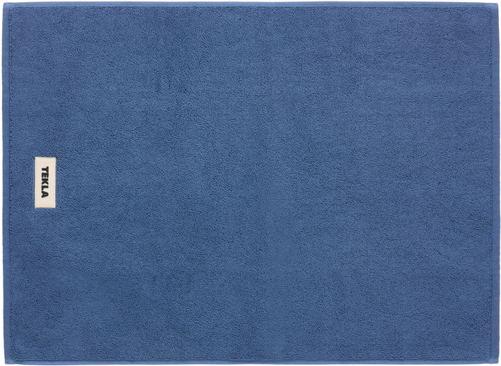 Photo: Tekla Blue Terry Bath Mat