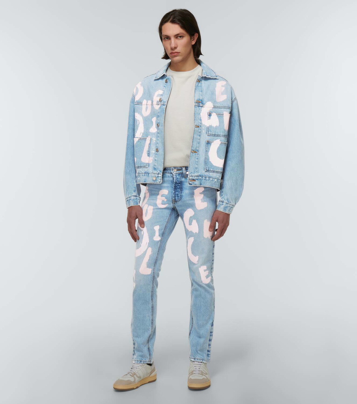 Due Diligence Printed jeans