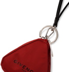 Givenchy - Logo-Print Nylon Pouch with Lanyard - Red