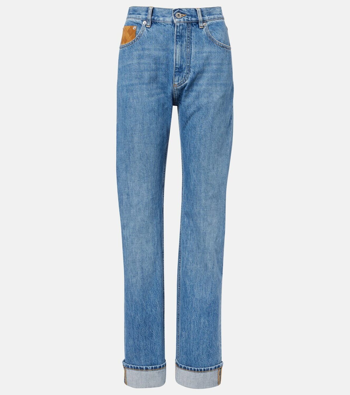 Bottega Veneta High-rise straight jeans