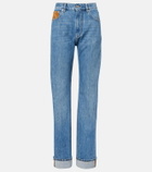 Bottega Veneta High-rise straight jeans