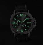 Panerai - Luminor Due GMT Automatic 45mm Stainless Steel and Alligator Watch, Ref. No. PNPAM00944 - Gray
