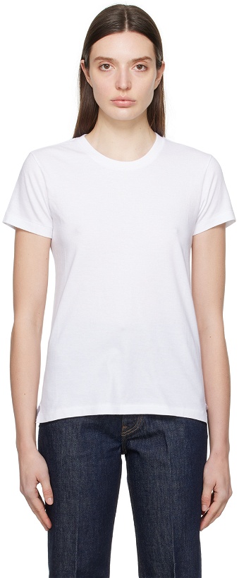 Photo: AURALEE White Seamless T-Shirt