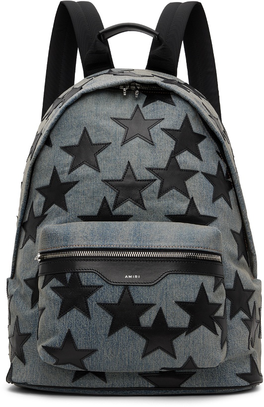 Photo: AMIRI Blue Classic Backpack