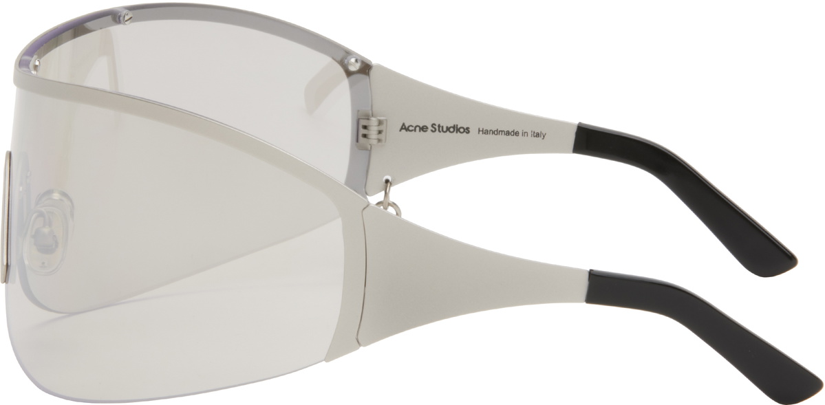 Acne Studios Silver Metal Frame Sunglasses