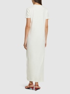 THE FRANKIE SHOP Maya Cotton Blend T-shirt Midi Dress