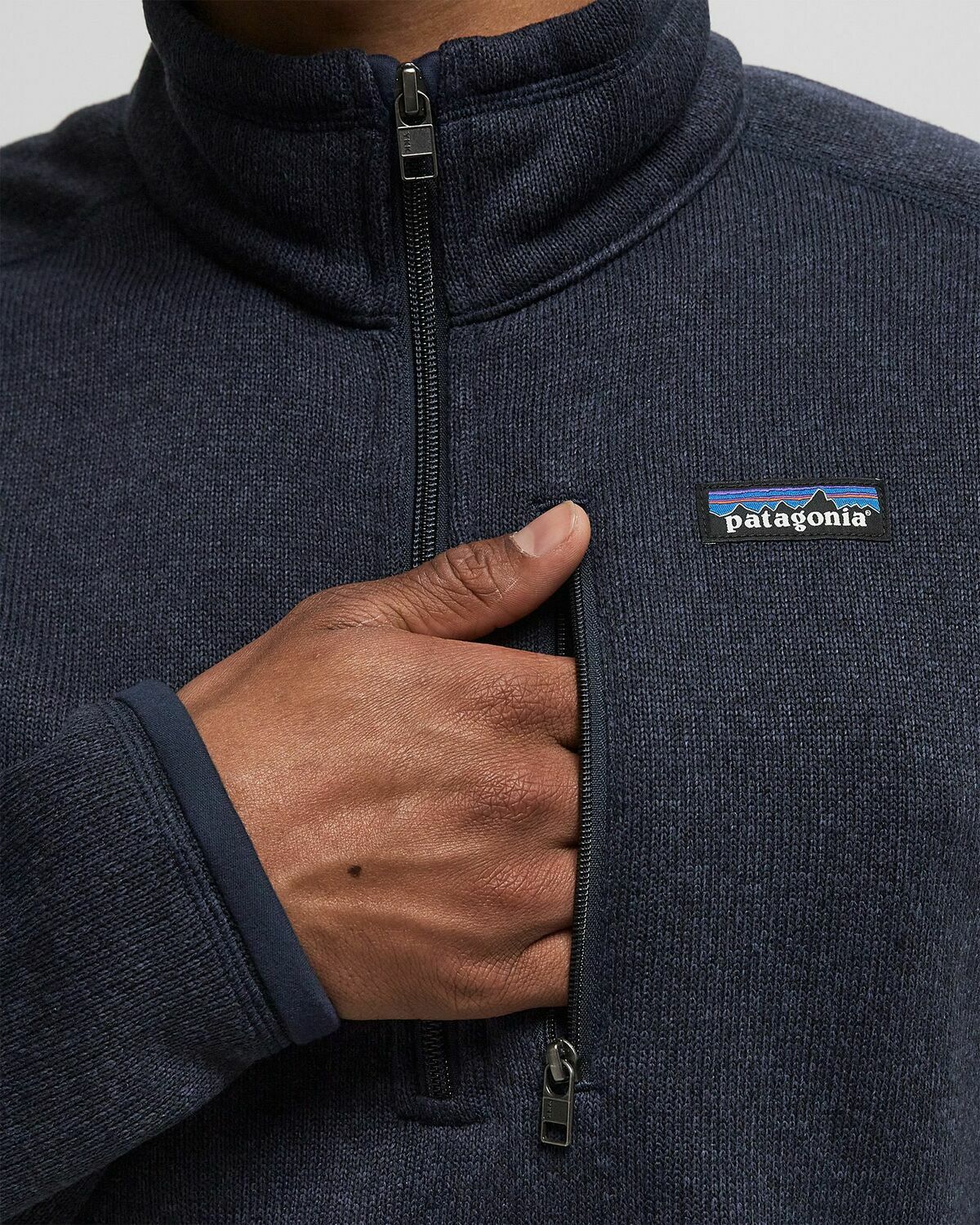 Patagonia Better Sweater 1/4-Zip Blue Mens Half-Zip