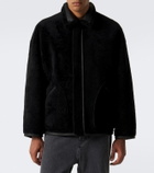 Auralee Reversible shearling jacket