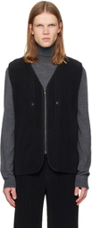 HOMME PLISSÉ ISSEY MIYAKE Black Quarry Vest