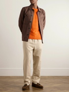 Anderson & Sheppard - Linen Sweater - Orange
