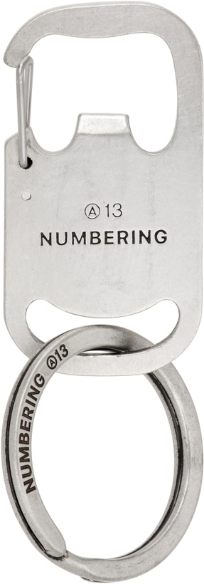 Photo: Numbering Silver #1009 Keychain