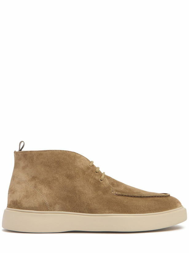 Photo: OFFICINE CREATIVE Frame Suede Desert Boots