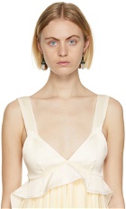 Chloé Green & Transparent Jemma Earrings