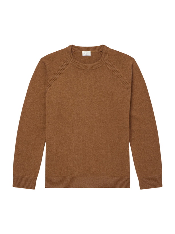 Photo: SAINT LAURENT - Cashmere Sweater - Brown