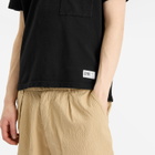 Universal Works Men's Pique Vacation Polo in Black