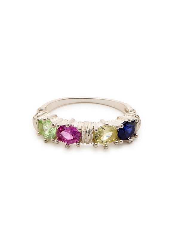 Photo: Bleue Burnham Bound Tulip Sterling Silver Ring