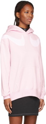 Nike Pink Sportswear Swoosh Hoodie