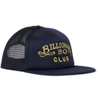 Billionaire Boys Club - Logo-Embroidered Mesh and Neoprene Baseball Cap - Blue