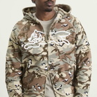 ICECREAM Men's Choc Chip Running Dog Zip Through Hood in Camo