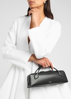 Alaïa Le Teckel Grained Leather Clutch - Black - One Size