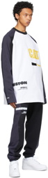 Heron Preston White Caterpillar Edition Raglan 'Power' Long Sleeve T-Shirt