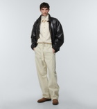 Lemaire - Cotton and wool-blend twill shirt