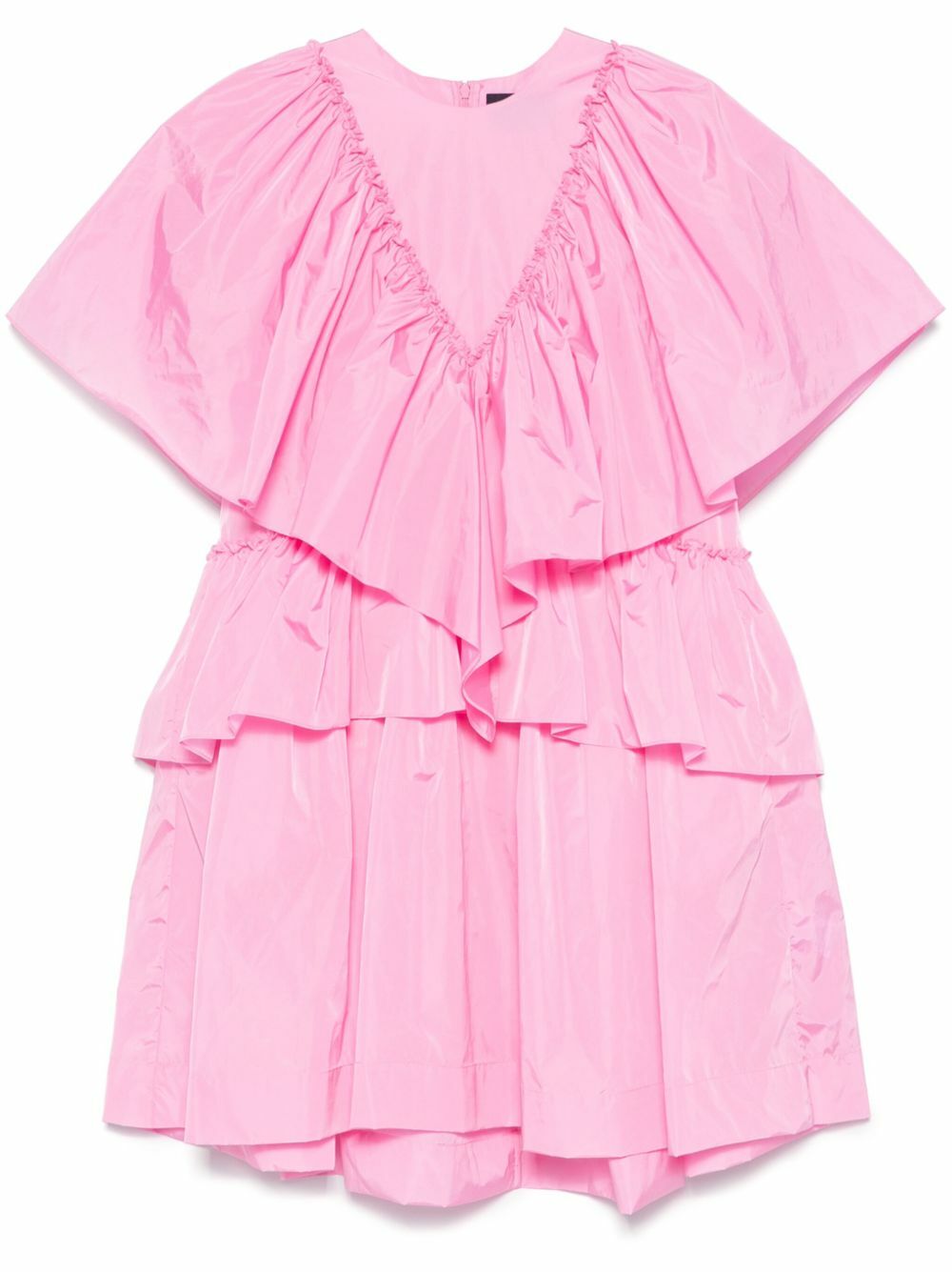 Simone Rocha Ribbed Multi Snap Bias Cut Dress Simone Rocha