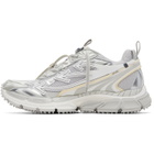 Off-White Gray & Silver Be Right Back Sneakers